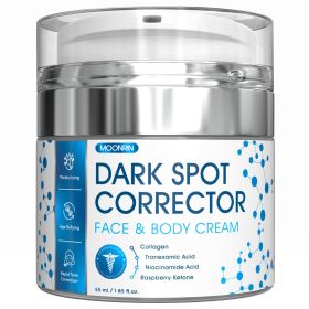 Dark Spot Remover for Face & Body 1.85 fl oz 55 ml Moisturizing Skin Lightening Cream with Collagen Niacinamide Acid Hyperpigmentation Treatment