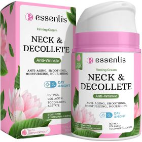 Neck Firming Cream Tightening Lifting Sagging Skin with Retinol & Collagen Hydrating Anti Aging Face Moisturizer for Women & Men Anti Wrinkle Cream