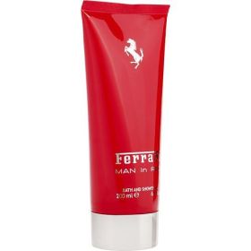 FERRARI MAN IN RED by Ferrari BATH & SHOWER GEL 6.7 OZ