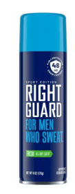 Right Guard Sport Antiperspirant & Deodorant Spray for Men, Fresh Scent, 6 oz.