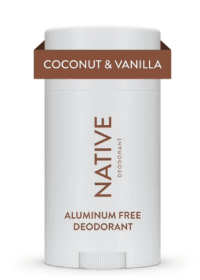 Native Deodorant, Aluminum Free, Coconut & Vanilla, Deodorant for Women and Men, 2.65 oz