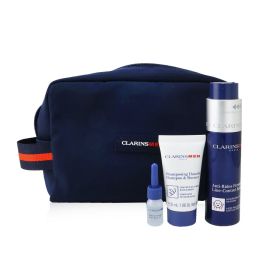 Men Expert Firming Essentials Set: Line-Control Balm 50ml + Shampoo &amp; Shower 30ml + Shave Ease oil 3ml