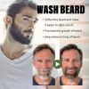 East Moon Polygonum Multiflorum Beard Soap, Gentle Cleansing Moisturizing Soap For Men's Thick Black Beard