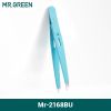 MR.GREEN Eyebrow Tweezer Colorful Hair Beauty Fine Hairs Puller Stainless Steel Slanted Eye Brow Clips Removal Makeup Tools
