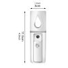 Mini Facial Steamer; Portable Handheld USB Facial Humidifier; Steamer Hydrating Beauty Device For Face Hydrating; Skin Care; Makeup