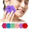 Facial Cleansing Brush Silicone Brush for Face Exfoliating Facial Cleanser Massage Brush Face Wash Foam Scrub Women Beauty Tool