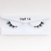 1Pair Mink Half Lashes Soft Thick Eye End Lengthening Faux Eyelashes Natural Long Handmade Eyelash Cross Curl 3D Lash For Makeup